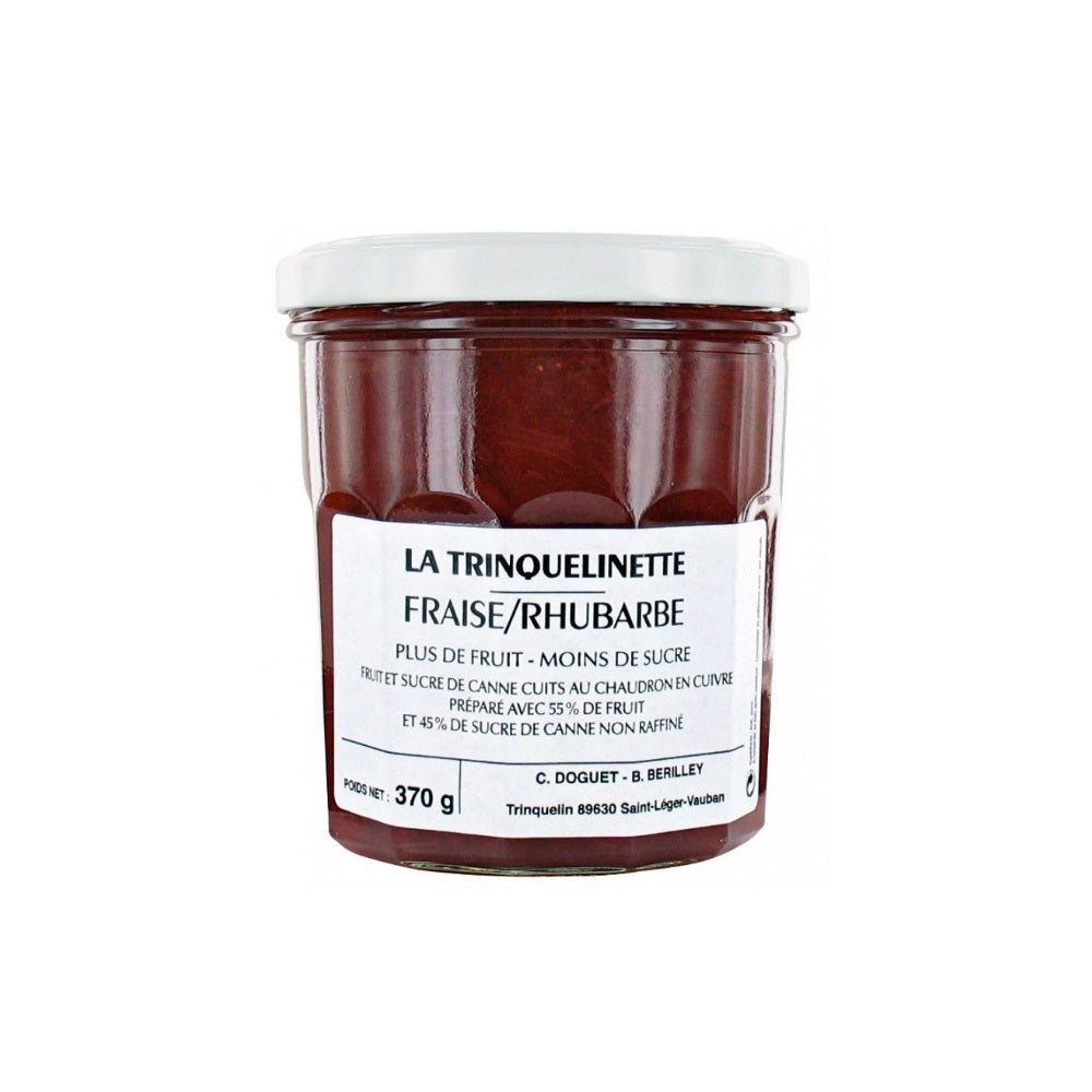 La Trinquelinette Strawberry Rhubarb Jam 370g