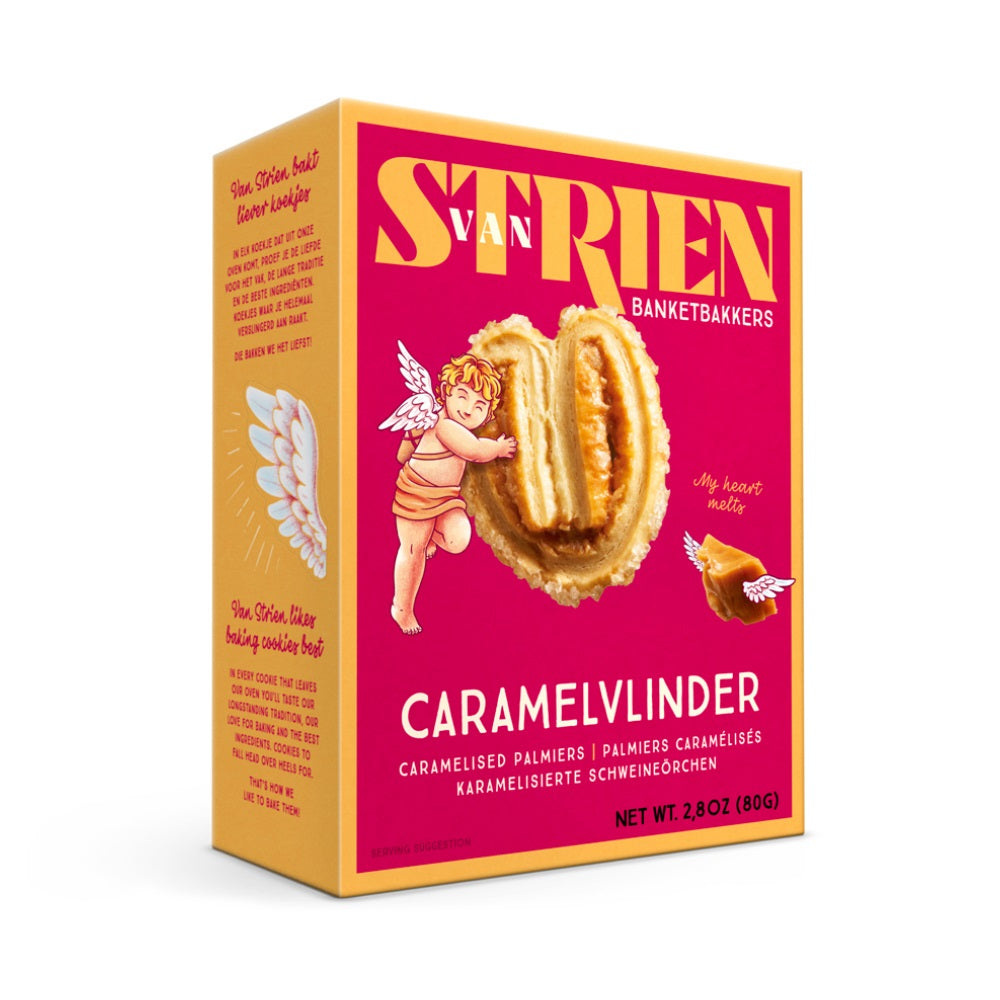 Van Strien Caramel Palmiers 90g