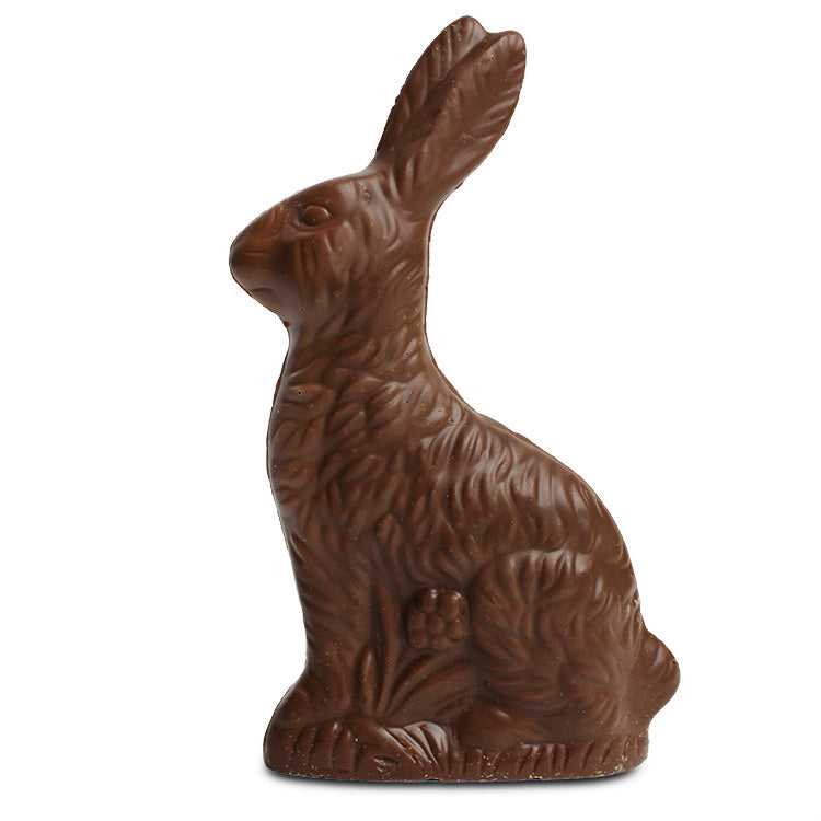Large Solid Chocolate 15oz Easter Bunny – Chelsea Market Baskets