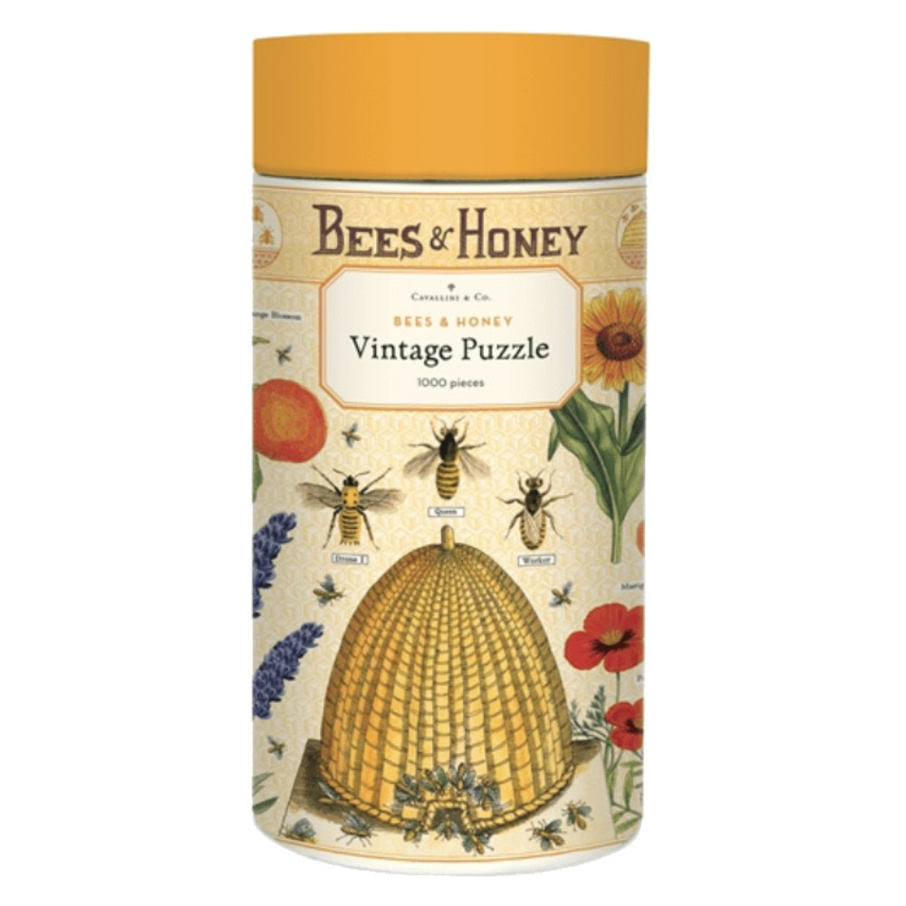 Cavallini & Co. Bees & Honey 1000 Piece Puzzle