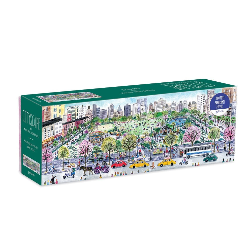 Michael Storrings- Cityscape 1000 Piece Panoramic Jigsaw Puzzle
