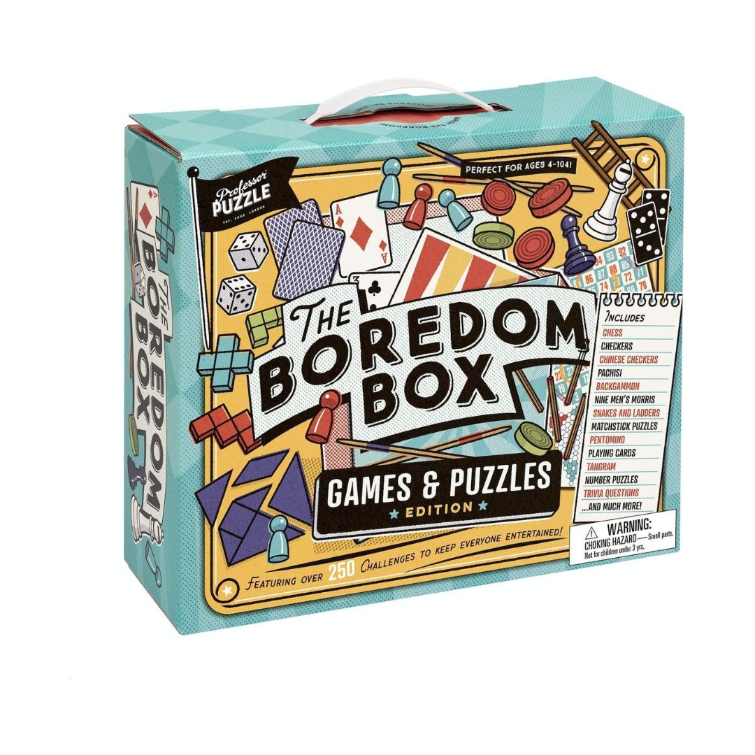 Professor Puzzle Boredom Busting Box