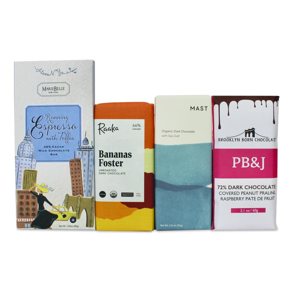 Taste of NYC Chocolate Bar Set (4 bars)