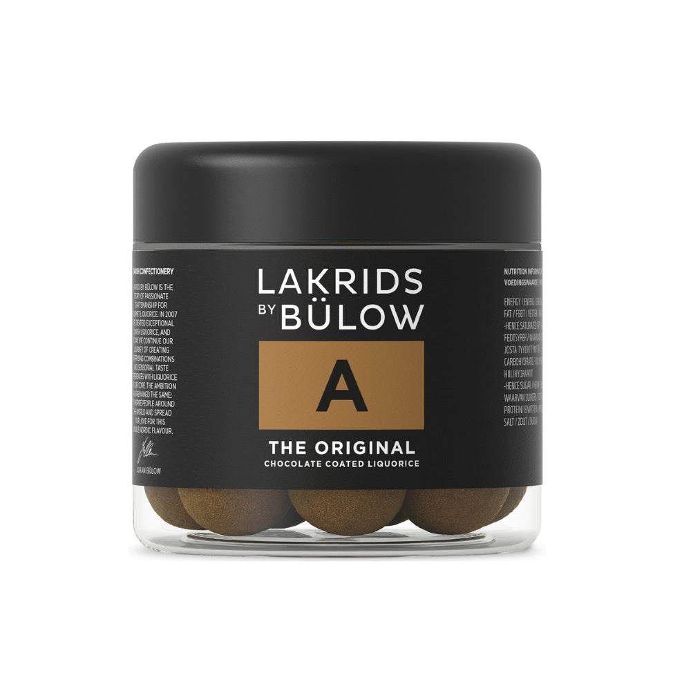 Lakrids A - The Original Chocolate Coated Licorice 125g
