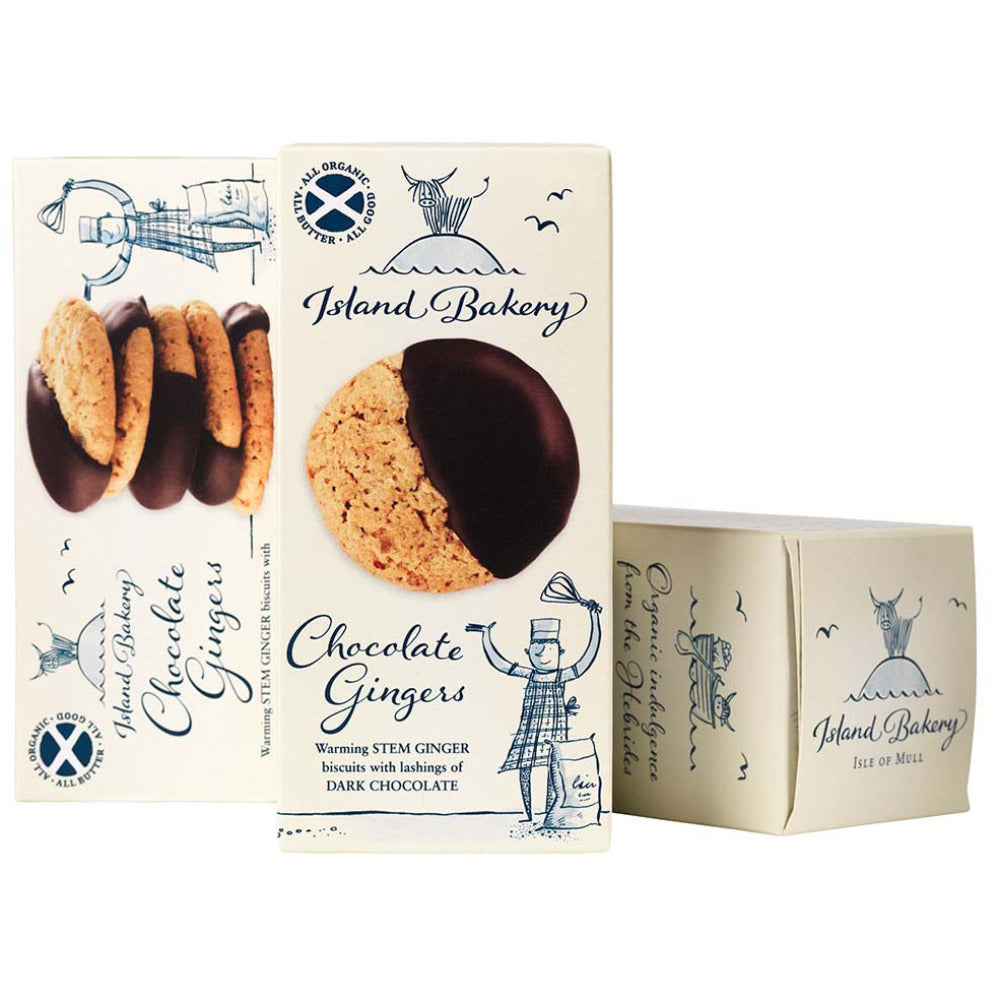 Island Bakery Chocolate Gingers 133g