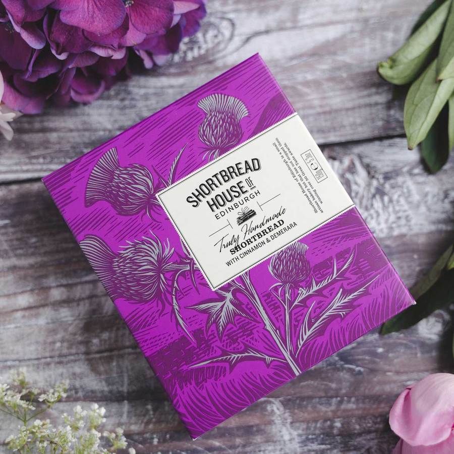 Shortbread House Cinnamon & Demerara Mini Rounds Box 150g
