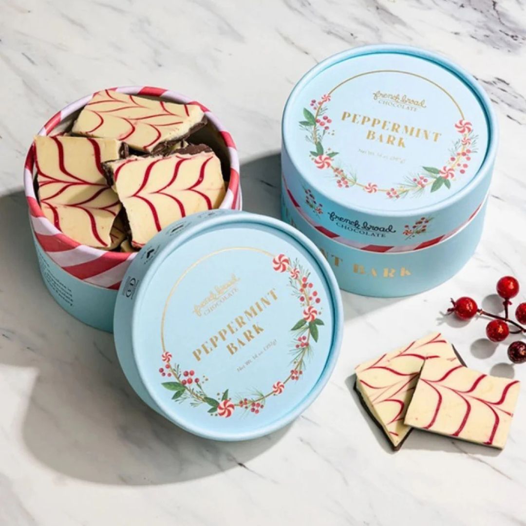 French Broad Chocolate Peppermint Bark 14oz