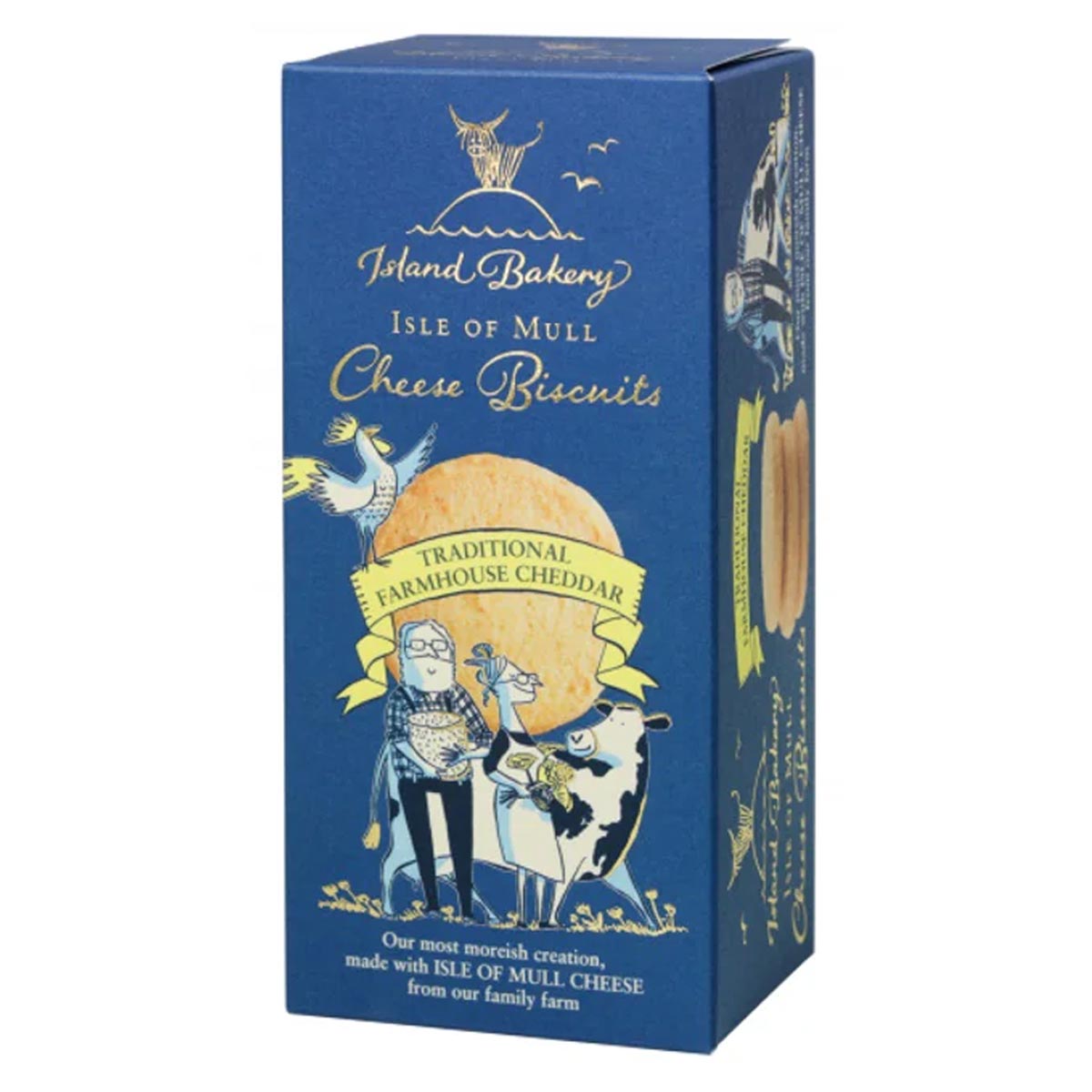 Island Bakery Traditional Farmhouse Cheddar Cheese Biscuits 100g