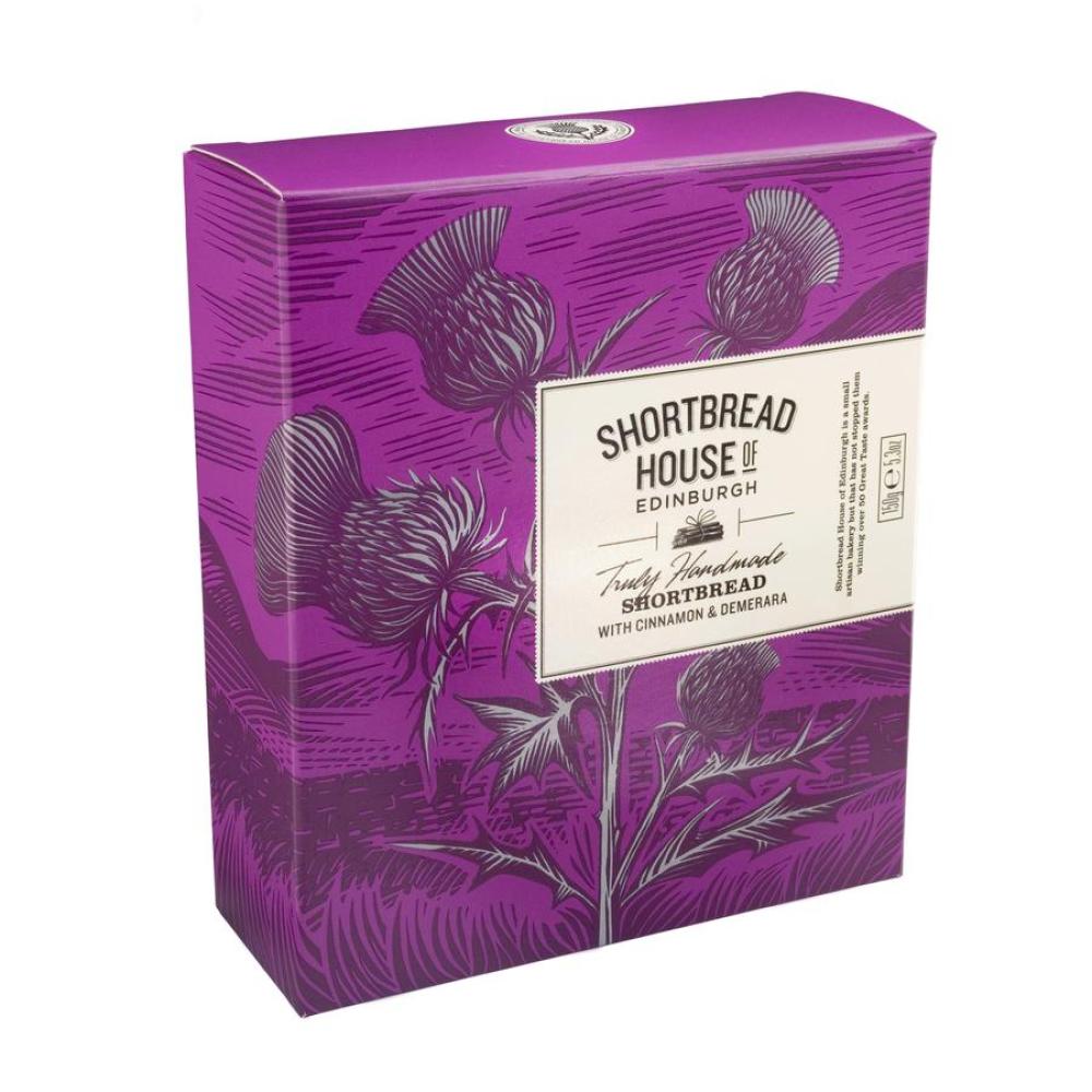 Shortbread House Cinnamon & Demerara Mini Rounds Box 150g