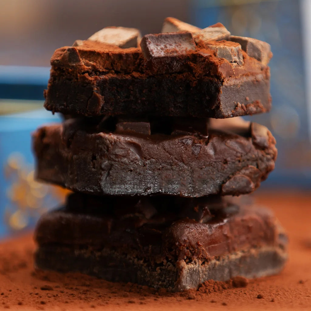 Mariebelle 4pc Chocolate Ganache Brownie Tin
