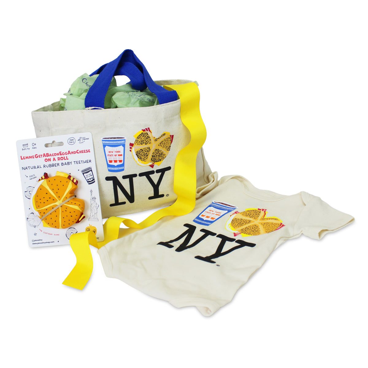 The Little NY Bacon Egg & Cheese Baby Gift