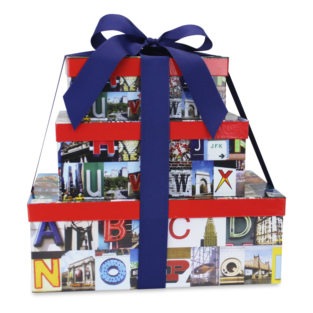 New York Modern Decorative Boxes (Set of 3)