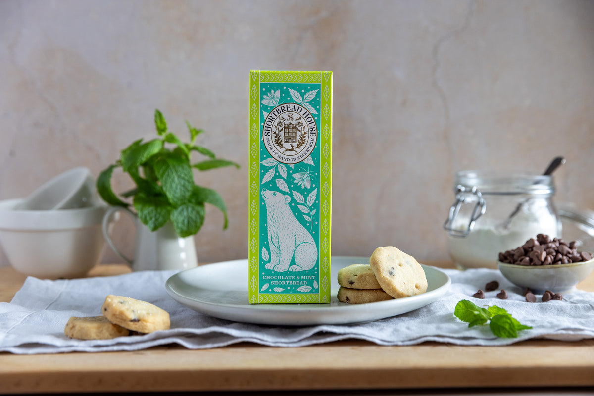 Shortbread House Chocolate & Mint Gift Box 125g