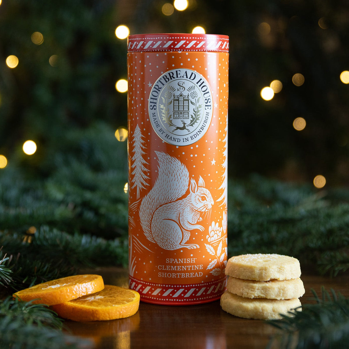 Shortbread House Holiday Tin Spanish Clementine 200g