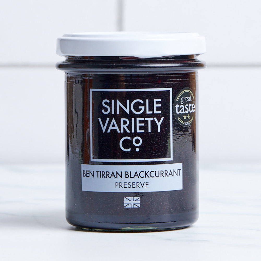 Single Variety Co. Ben Tirran Blackcurrant Preserve (225g)