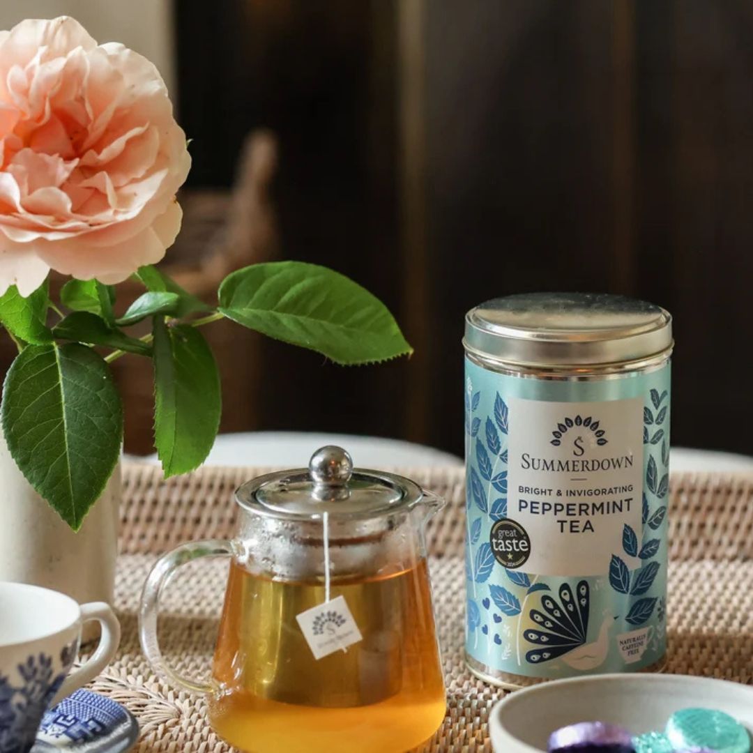 Summerdown Peppermint Tea Tin (20 temples)