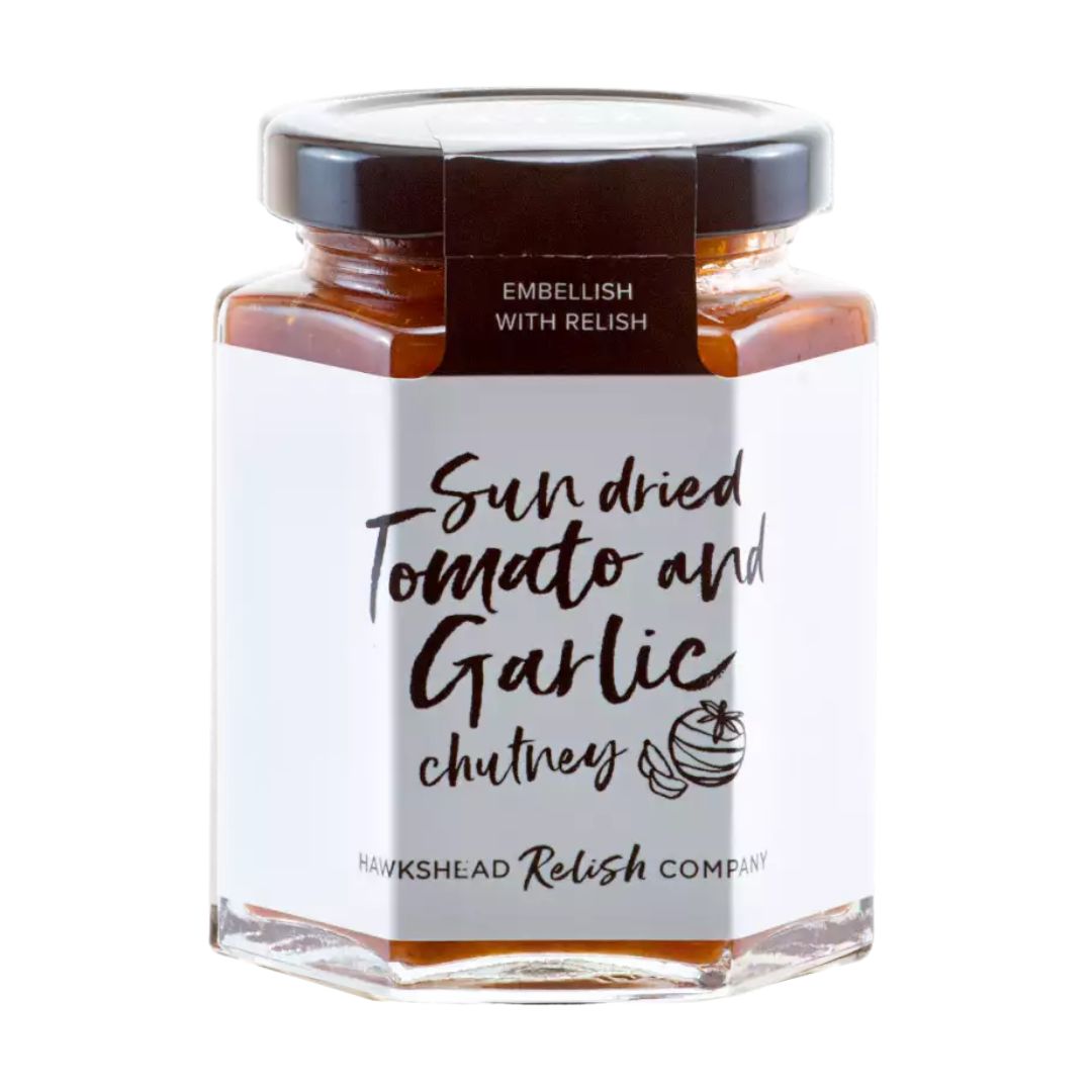 Hawkshead Sun Dried Tomato & Garlic Chutney 195g