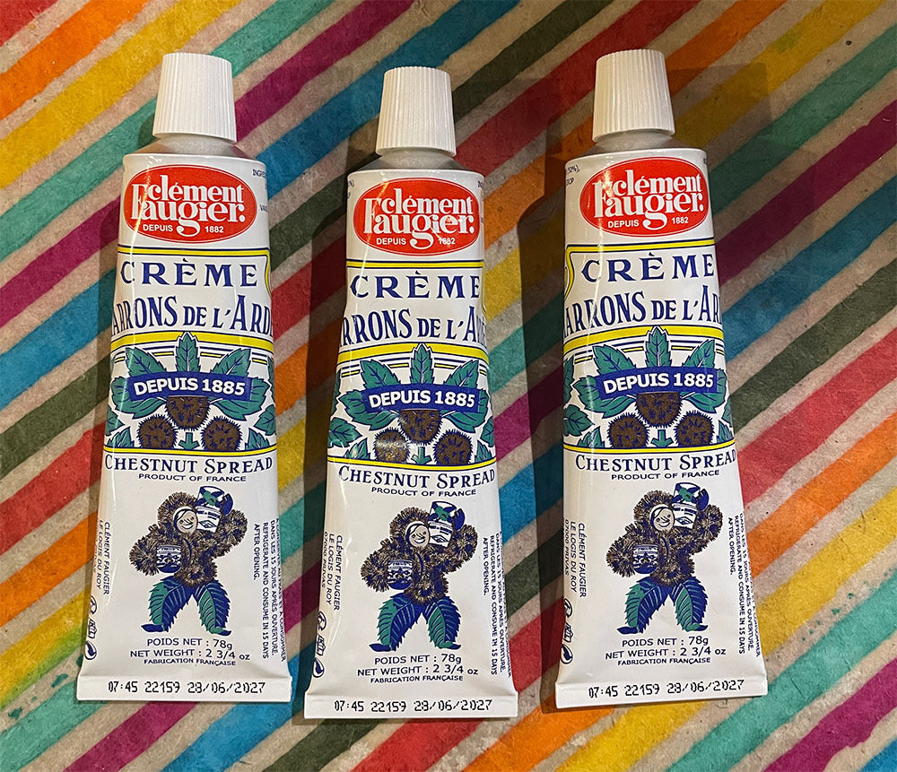 French Chestnut Spread by Clement Faugier (3 x 78g tubes)