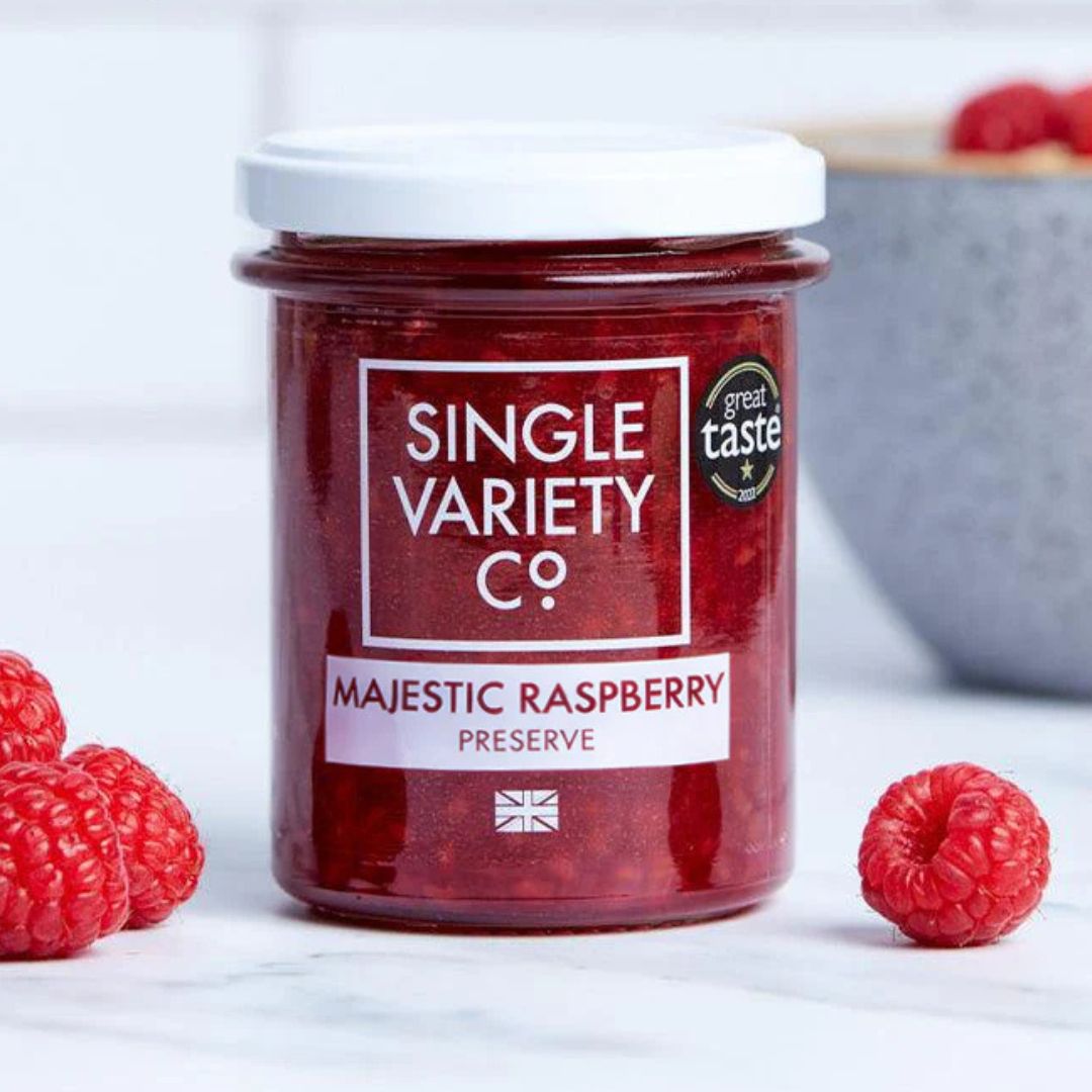 Single Variety Co. Majestic Raspberry Preserve (225g)