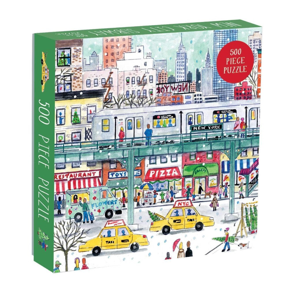 Michael Storring- New York City Subway 500 Piece Jigsaw Puzzle
