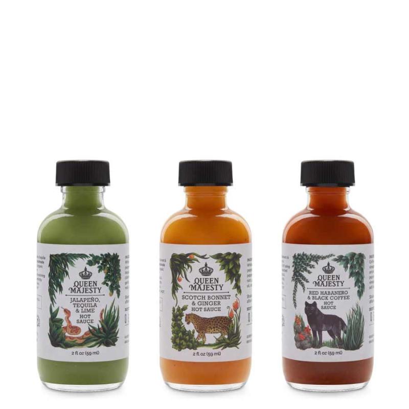 Queen Majesty Hot Sauce Trinity Set