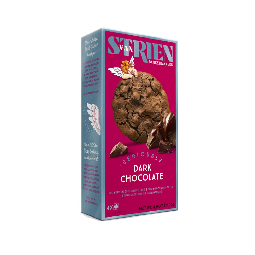 Van Strien Delicious Dark Cookies 140g