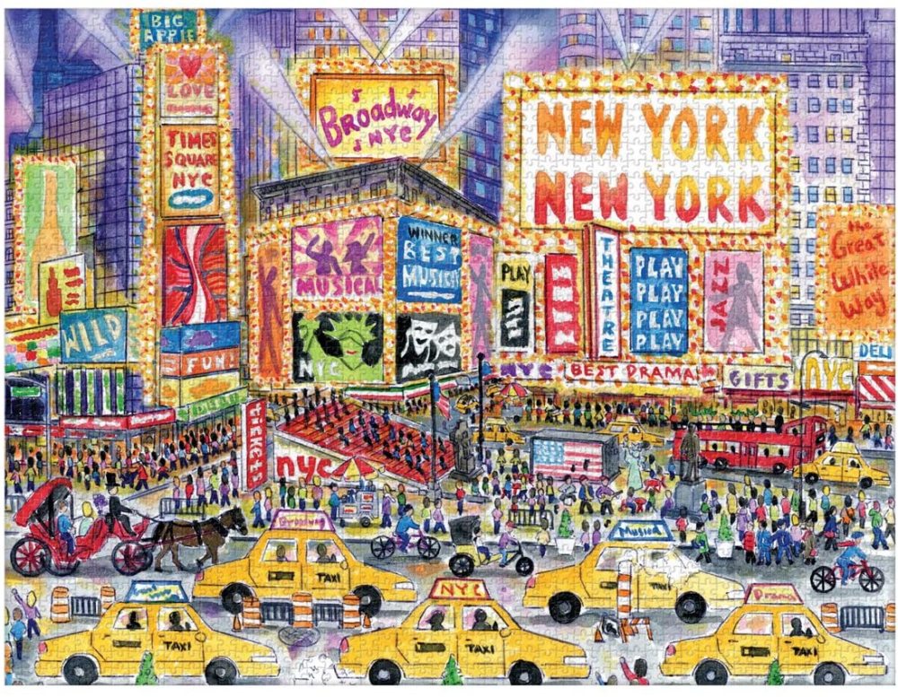 Michael Storrings- The Great White Way 2000 Piece Jigsaw Puzzle