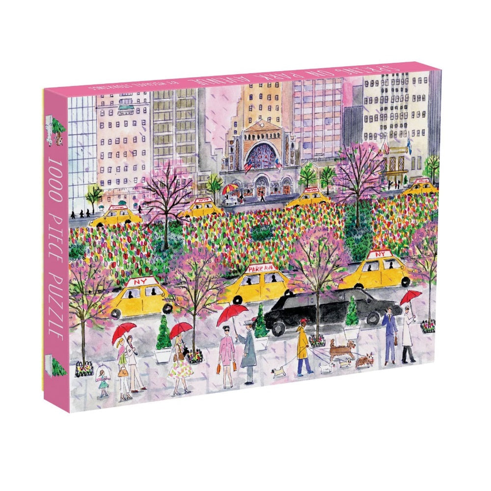 Michael Storrings- Spring on Park Ave NYC 1000 Piece Jigsaw Puzzle