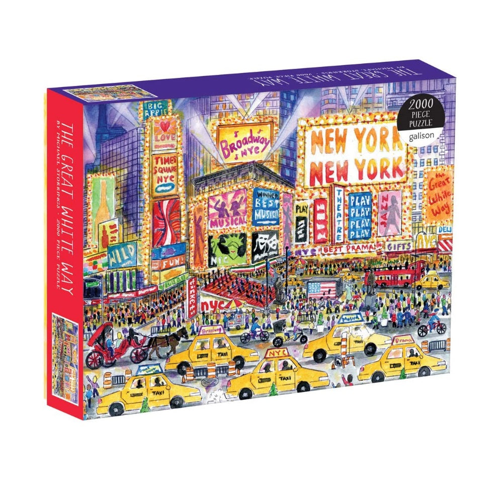 Michael Storrings- The Great White Way 2000 Piece Jigsaw Puzzle