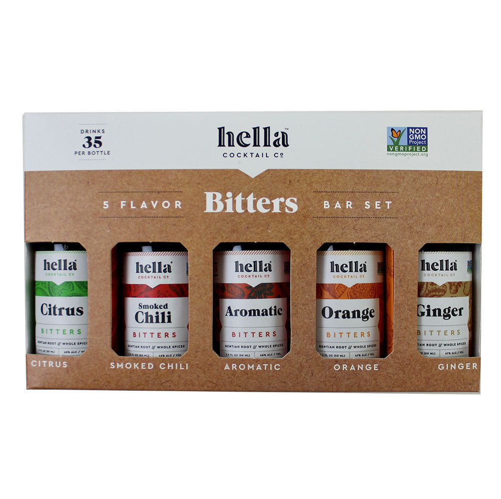 Hella Bitters Five Bitters Bar Set
