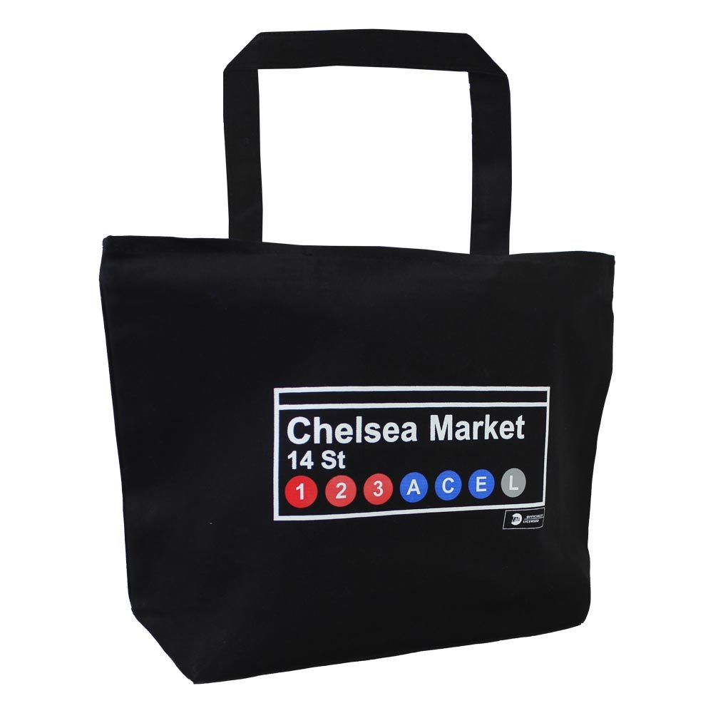Chelsea Market Local MTA Tote Bag