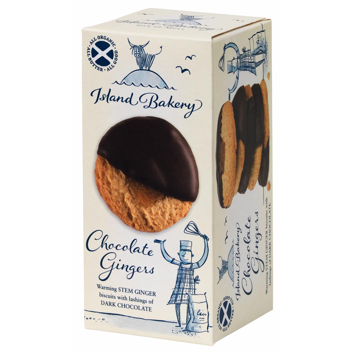 Island Bakery Chocolate Gingers 133g
