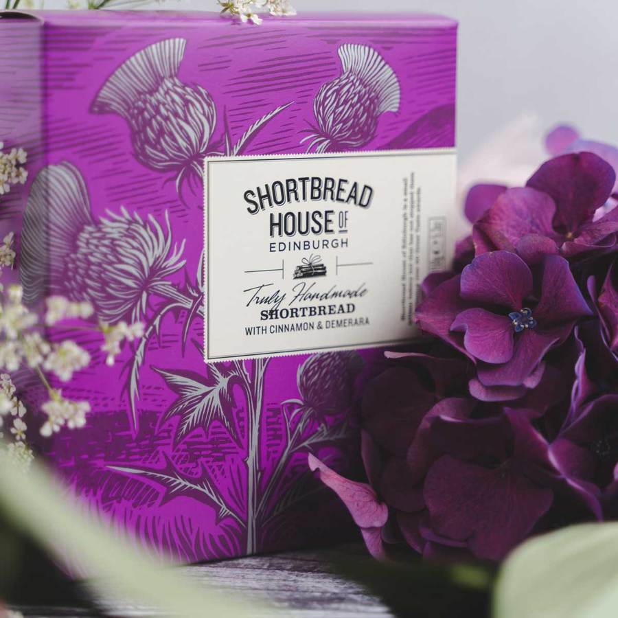 Shortbread House Cinnamon & Demerara Mini Rounds Box 150g