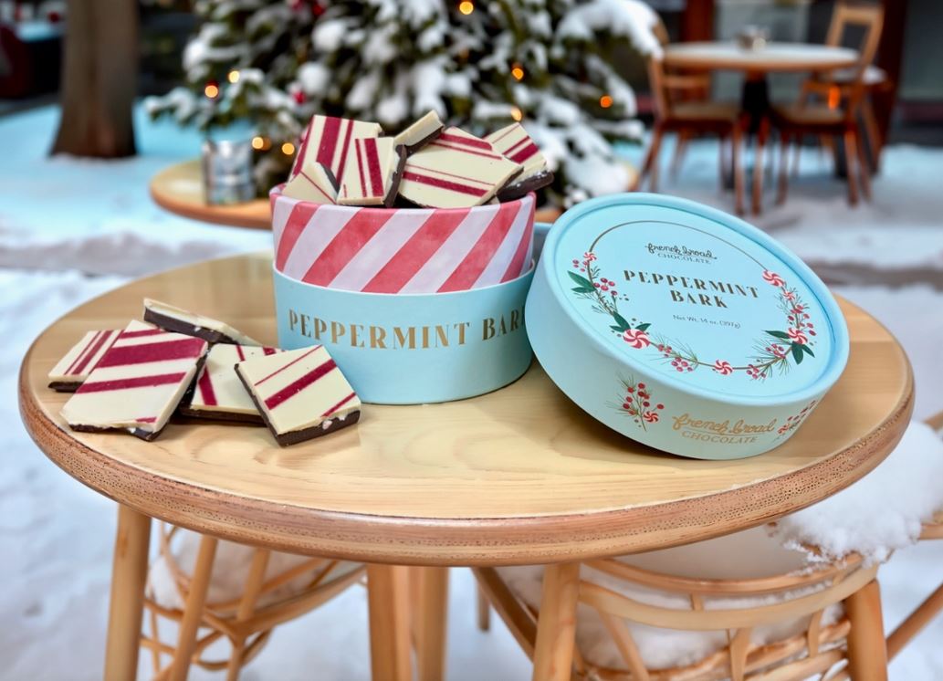 French Broad Chocolate Peppermint Bark 14oz