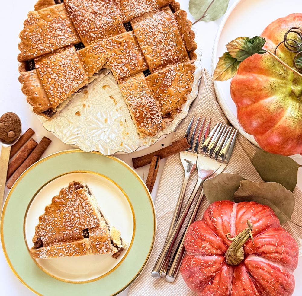 Gluten Free Bakery Girl Pumpkin Lattice Tart (8 in)
