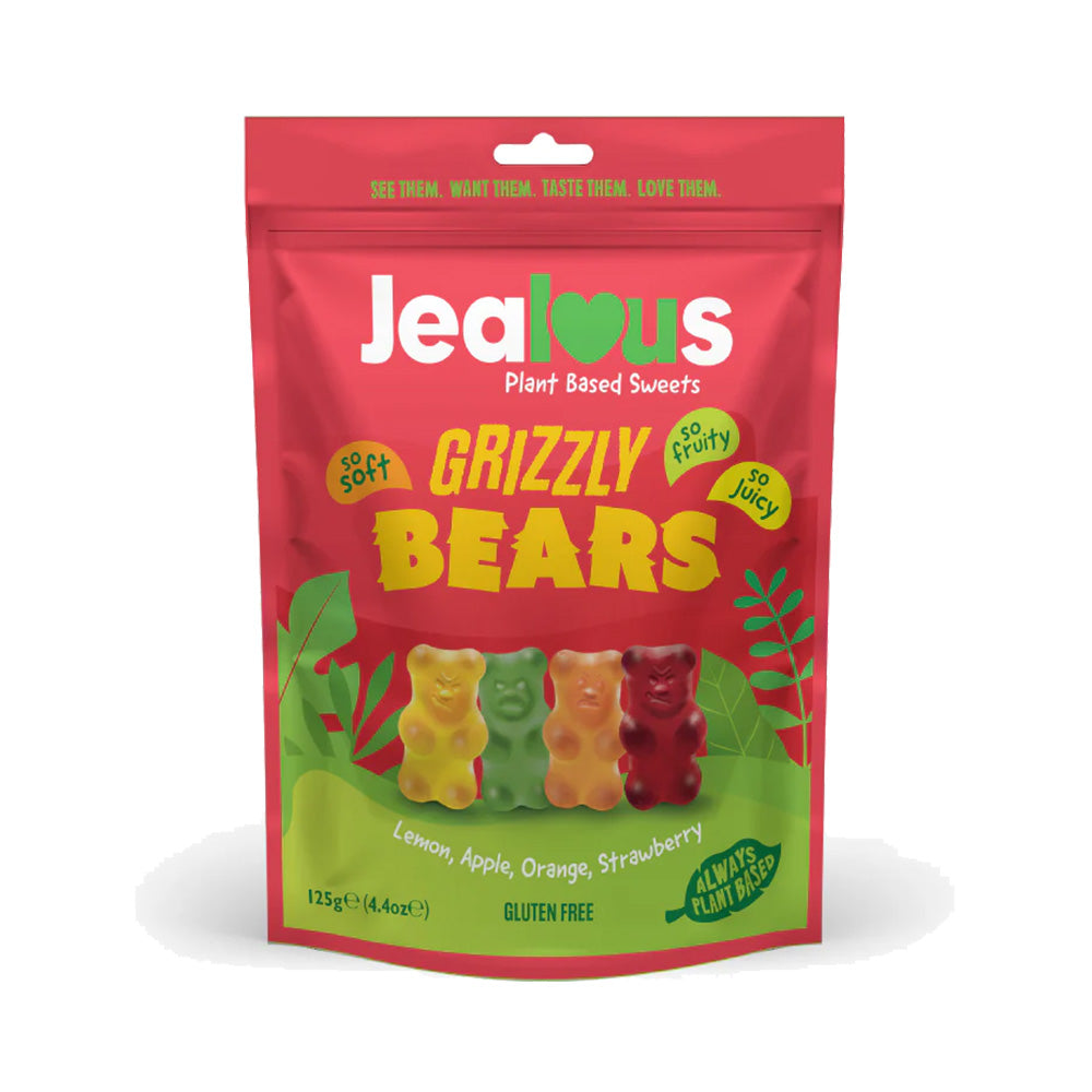 Jealous Sweets Grizzly Bears 125g