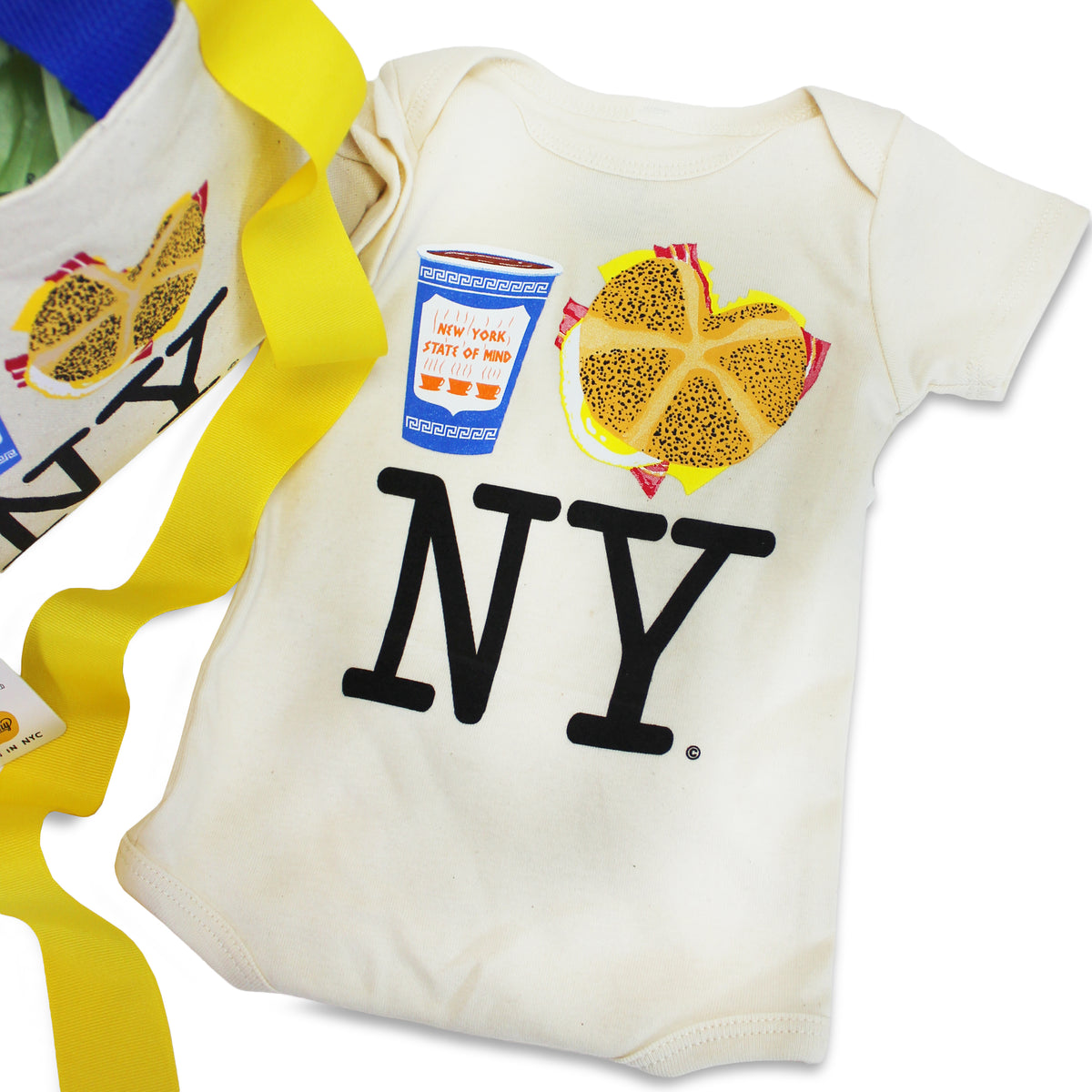 The Little NY Bacon Egg & Cheese Baby Gift