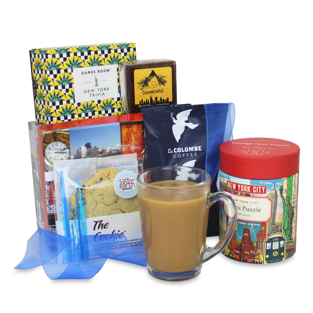 NY Cup of Joe, Puzzle & Treats to Go