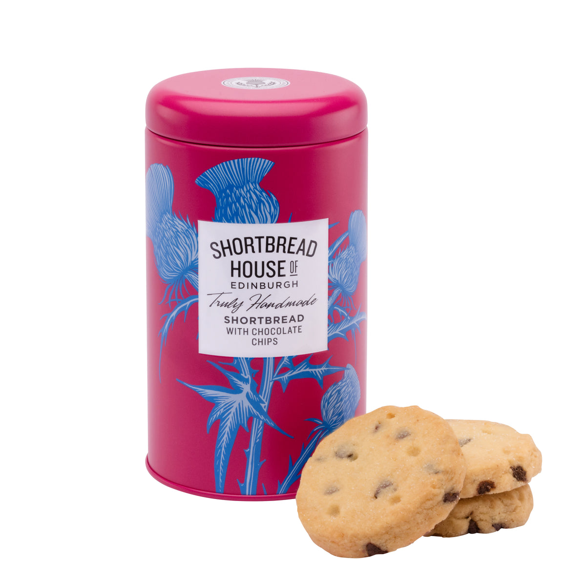 Shortbread House With Dark Chocolate Chips Biscuit Tin 140g