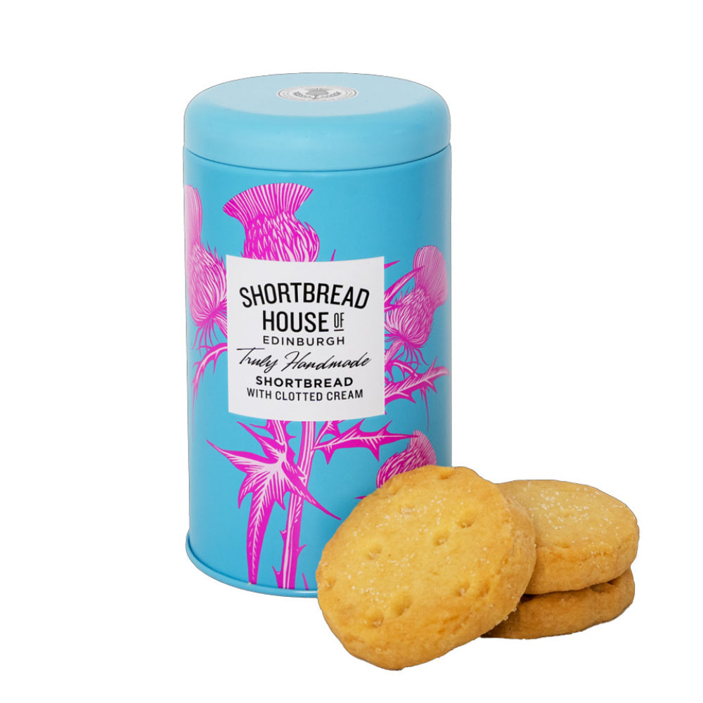 Shortbread House Tin With Clotted Cream 140g