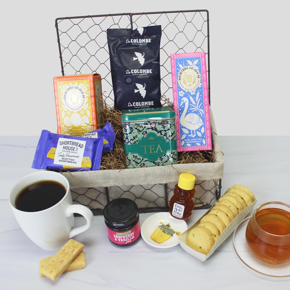 The Perfect Tea (and Coffee) Break Basket