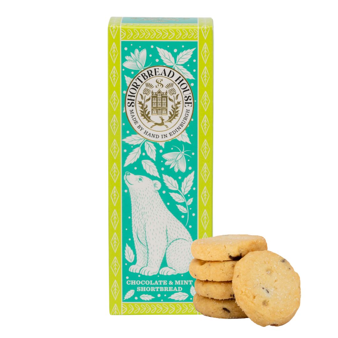 Shortbread House Chocolate & Mint Gift Box 125g