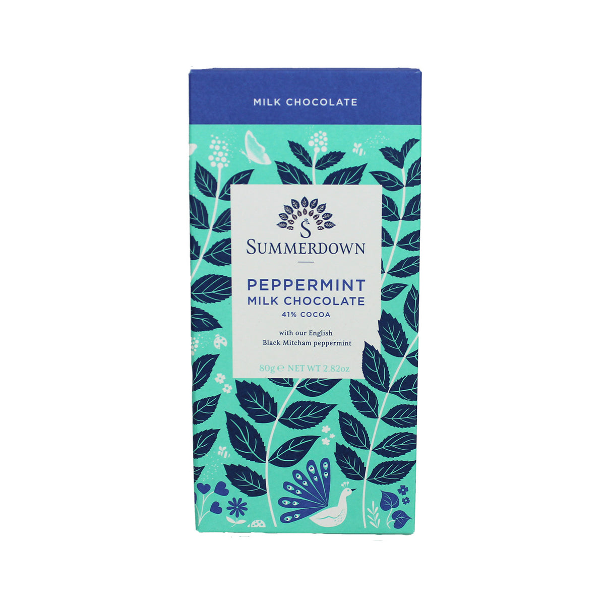 Summerdown Peppermint Milk Chocolate Bar (80g)
