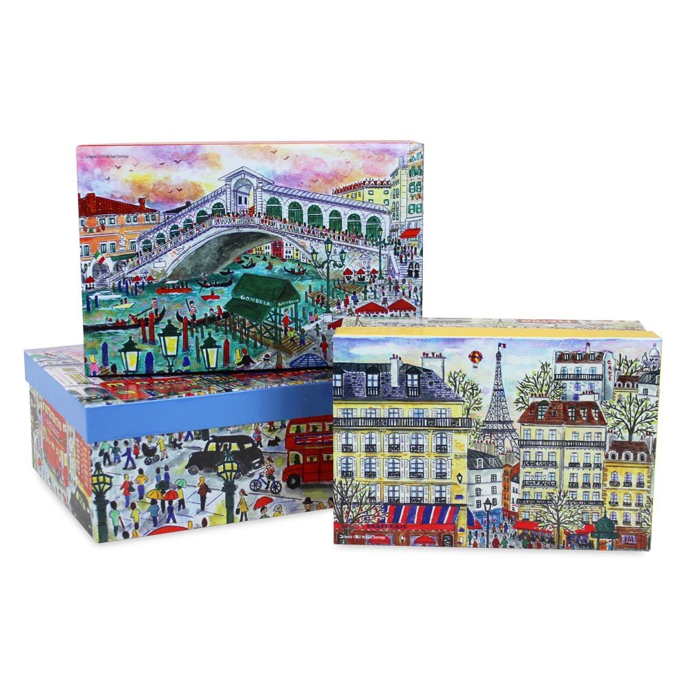 Michael Storrings - European Boxes Set of 3