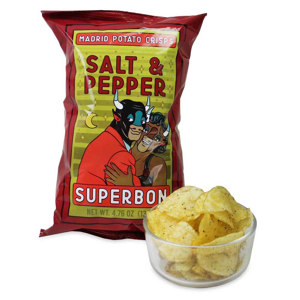 SUPERBON Salt & Pepper Potato Chip (3 x 125g bags)