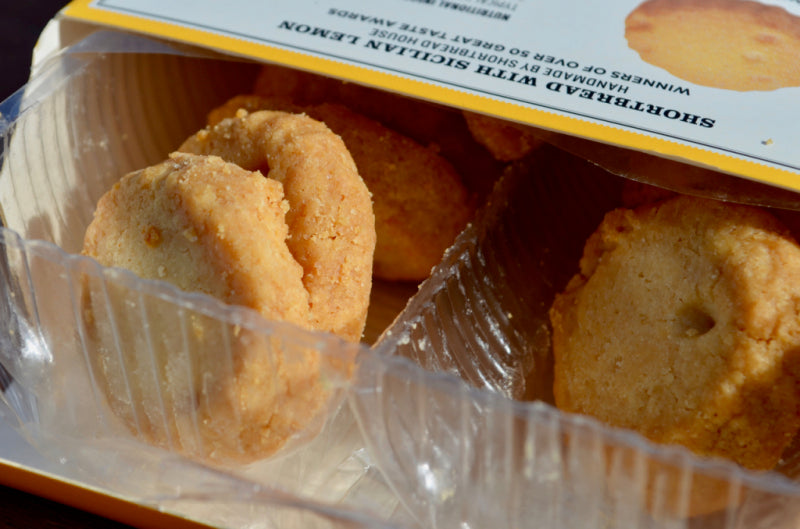 Shortbread House Lemon Mini Rounds Box 150g