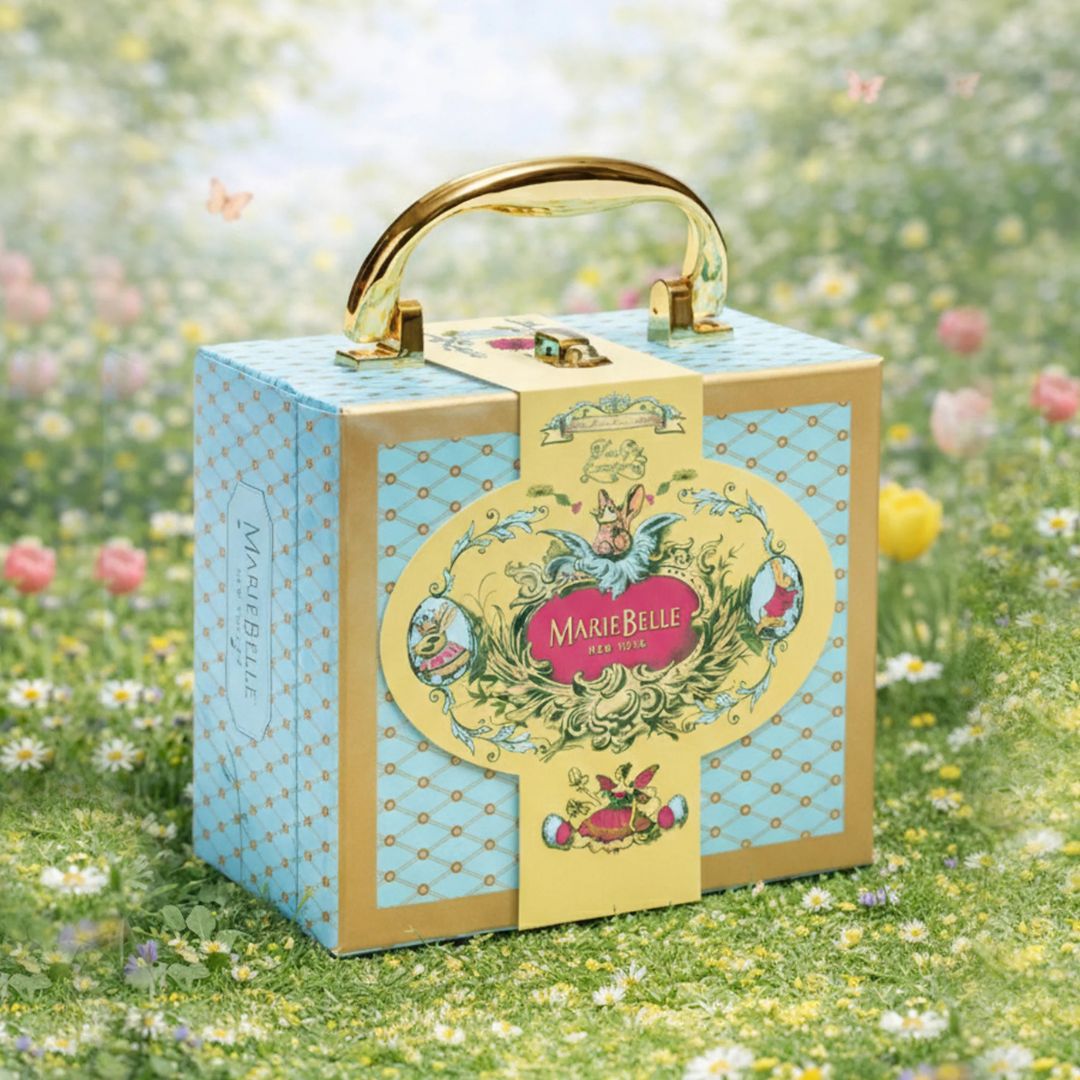 Mariebelle Double Bunnies Easter Gift Box