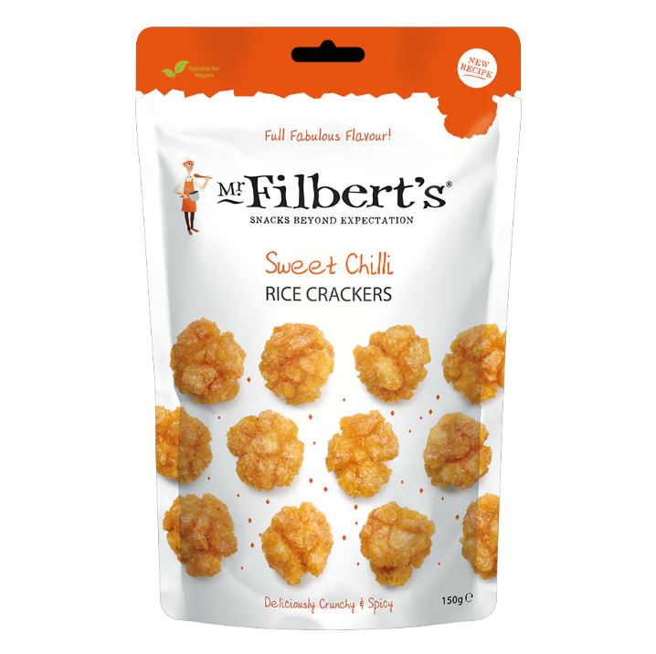 Mr. Filberts Sweet Chilli Rice Crackers (150g)