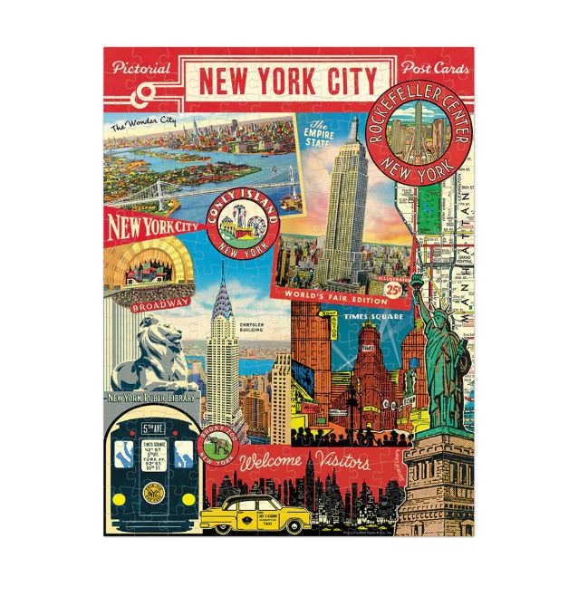 Cavallini & Co. New York City Mini 240 Piece Puzzle