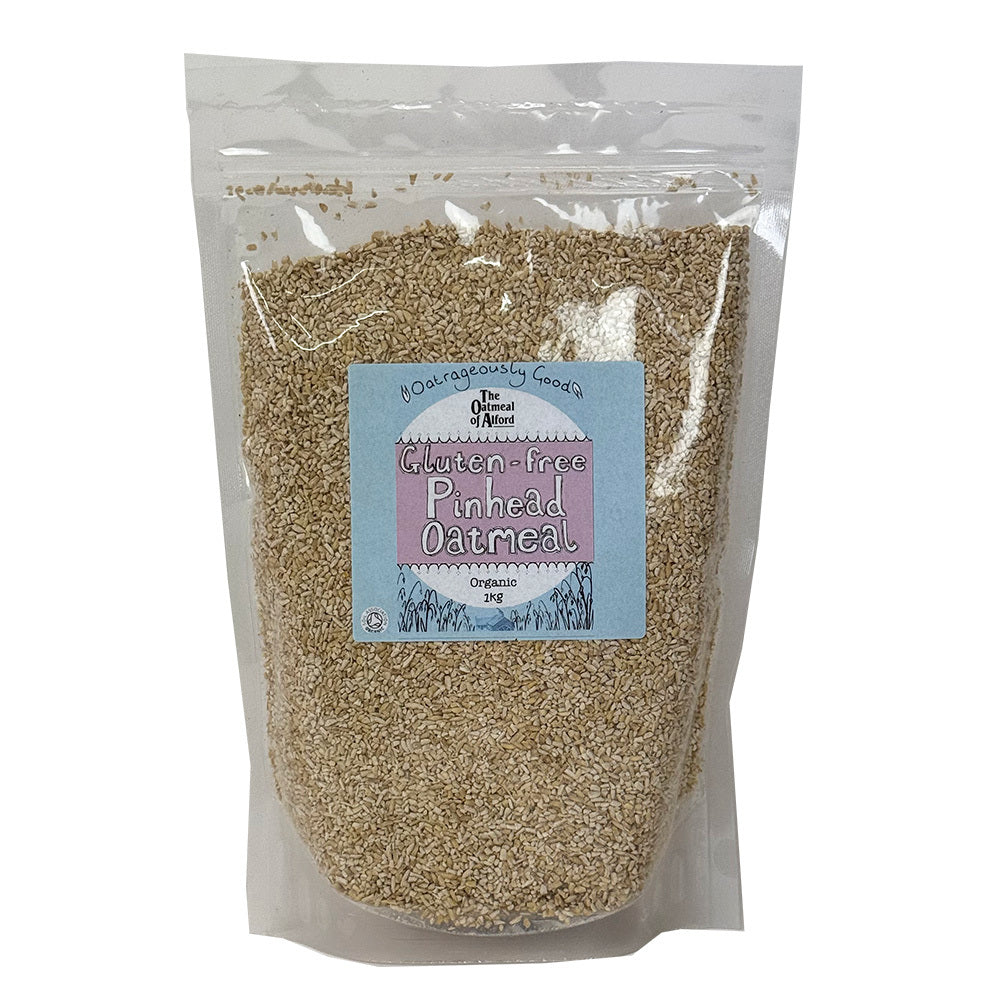 Oatmeal Of Alford Organic Gluten Free Pinhead Oatmeal (1kg)